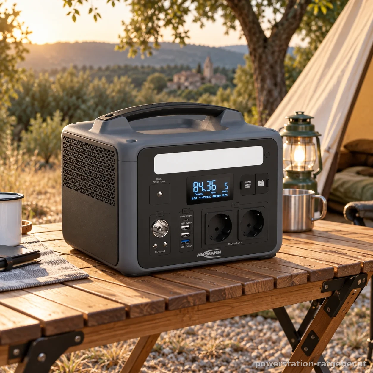 ANSMANN PS600AC, redaktionelles lifestyle-foto