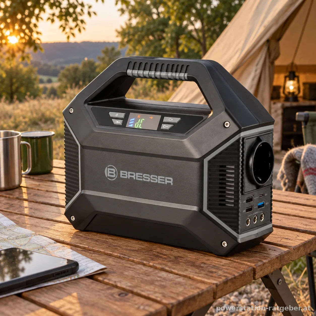 Bresser Source d'alimentation mobile 100 W, redaktionelles lifestyle-bild